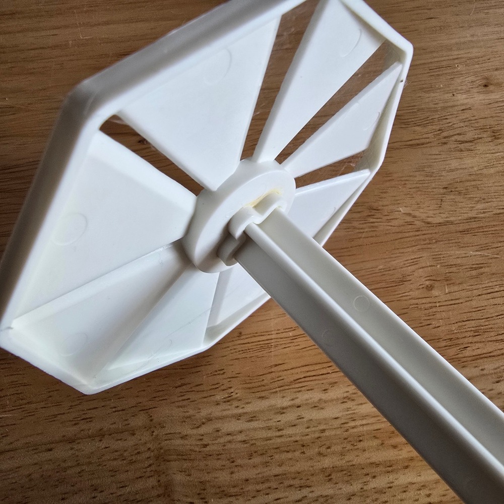 Pampered Chef 2 Qt Quick Stir N Mix Pitcher Clear White Checkerboard Kitchen - Picture 5 of 5